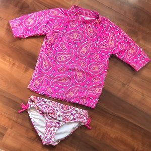 Carter’s 3/4 Sleeve 2 Piece Swimming Suit